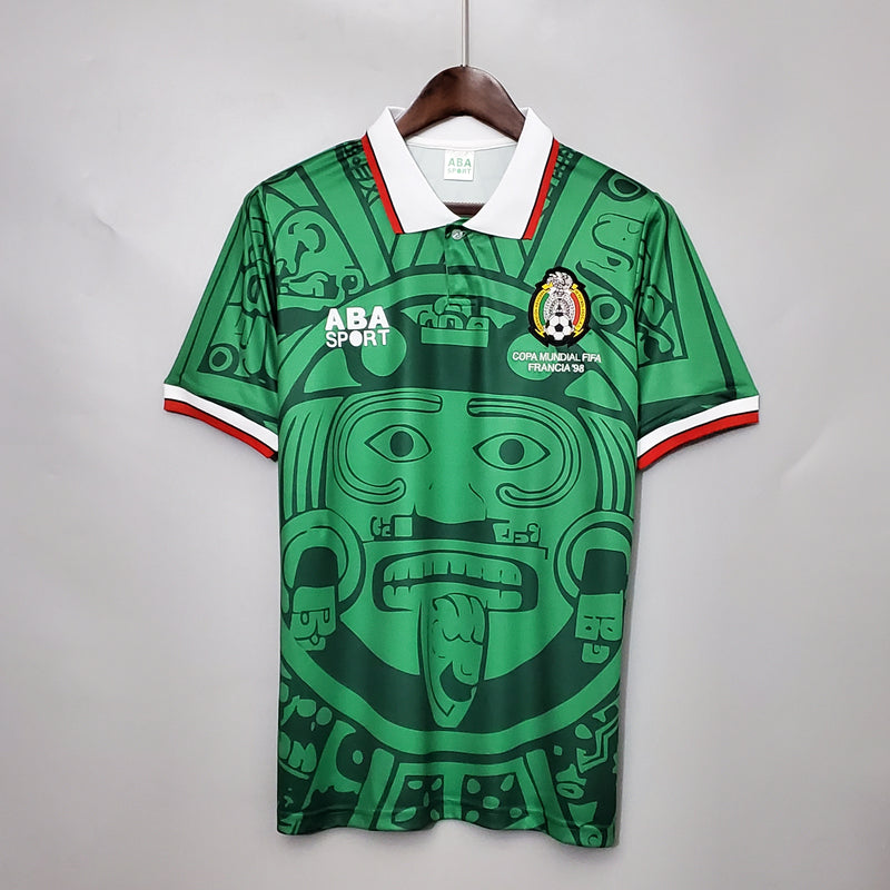 Camisa Mexico 1998 - Home