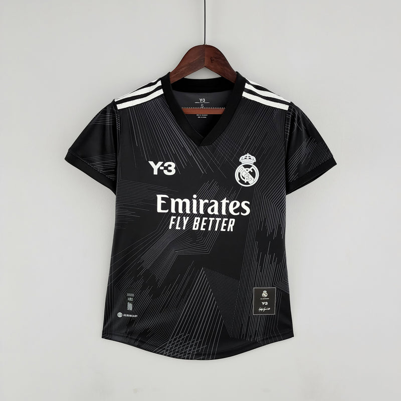 Camisa Feminina Real Madrid - 2022 Edição Black Y3