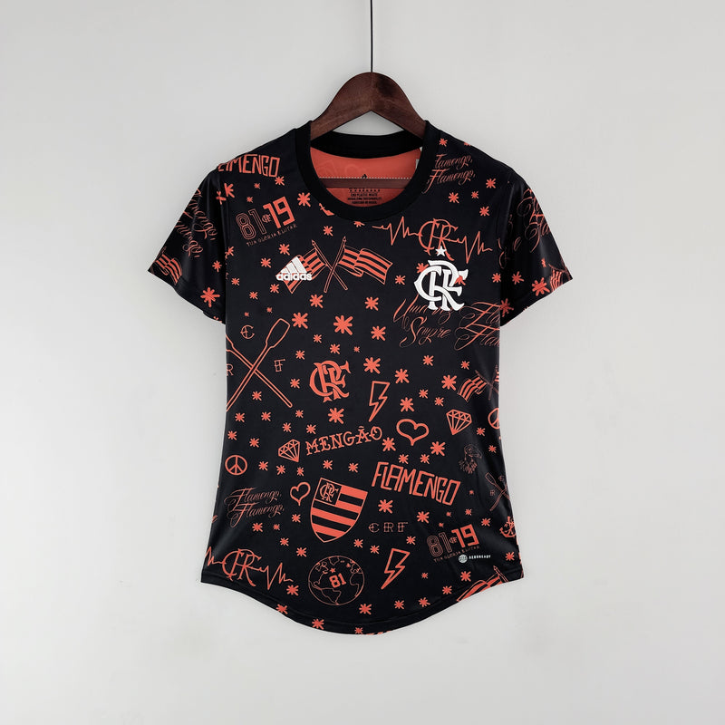 Camisa Feminina Flamengo - 22/23 Pre-Treino