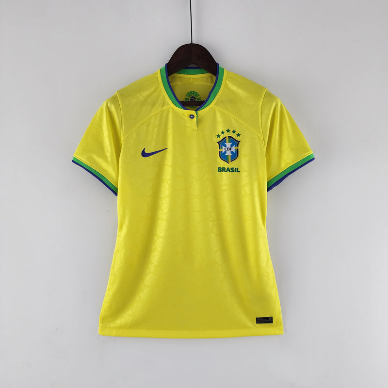 Camisa Feminina Brasil - 2022 World Cup